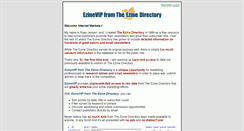 Desktop Screenshot of ezinevip.com